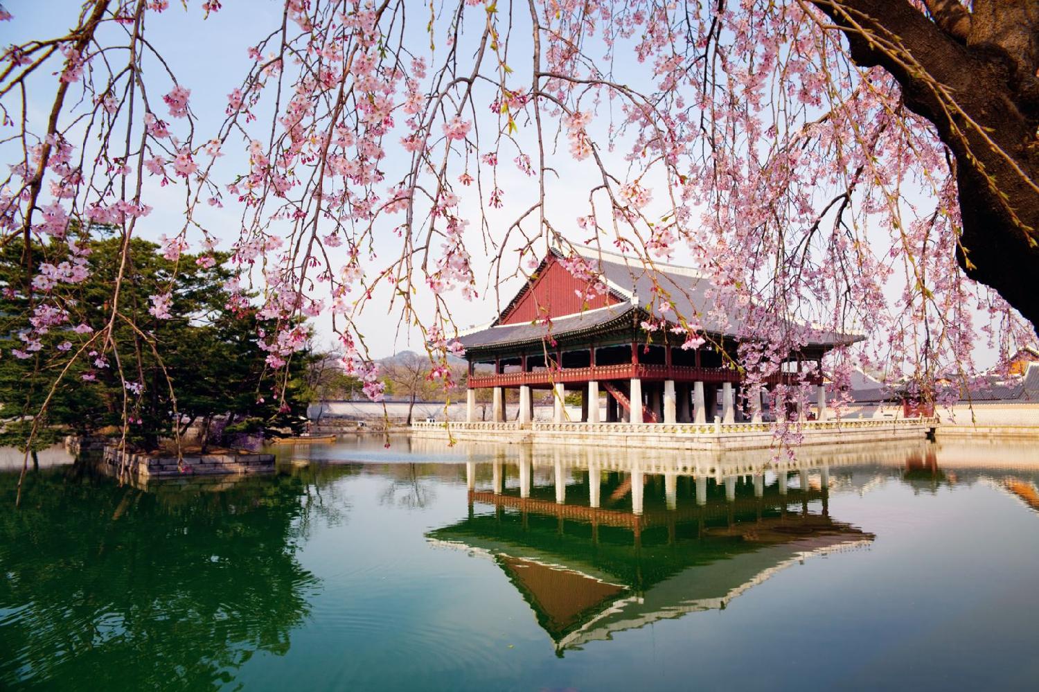 Palacio de Gyeongbokgung en Corea del Sur (© iStockphoto)