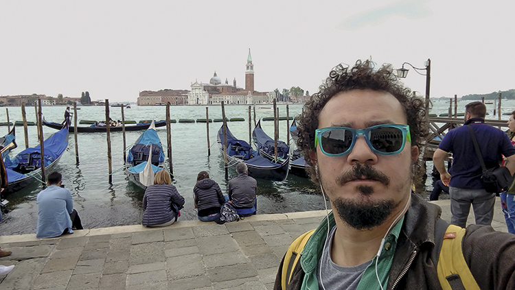 David Cabrera, autor de Viajar en tren. Interrail por Europa